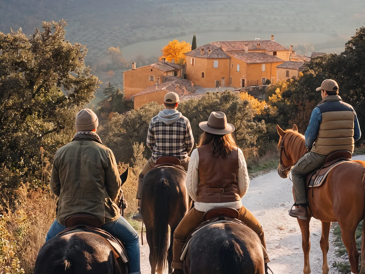 Balade à cheval dans la Drôme, autour de Die