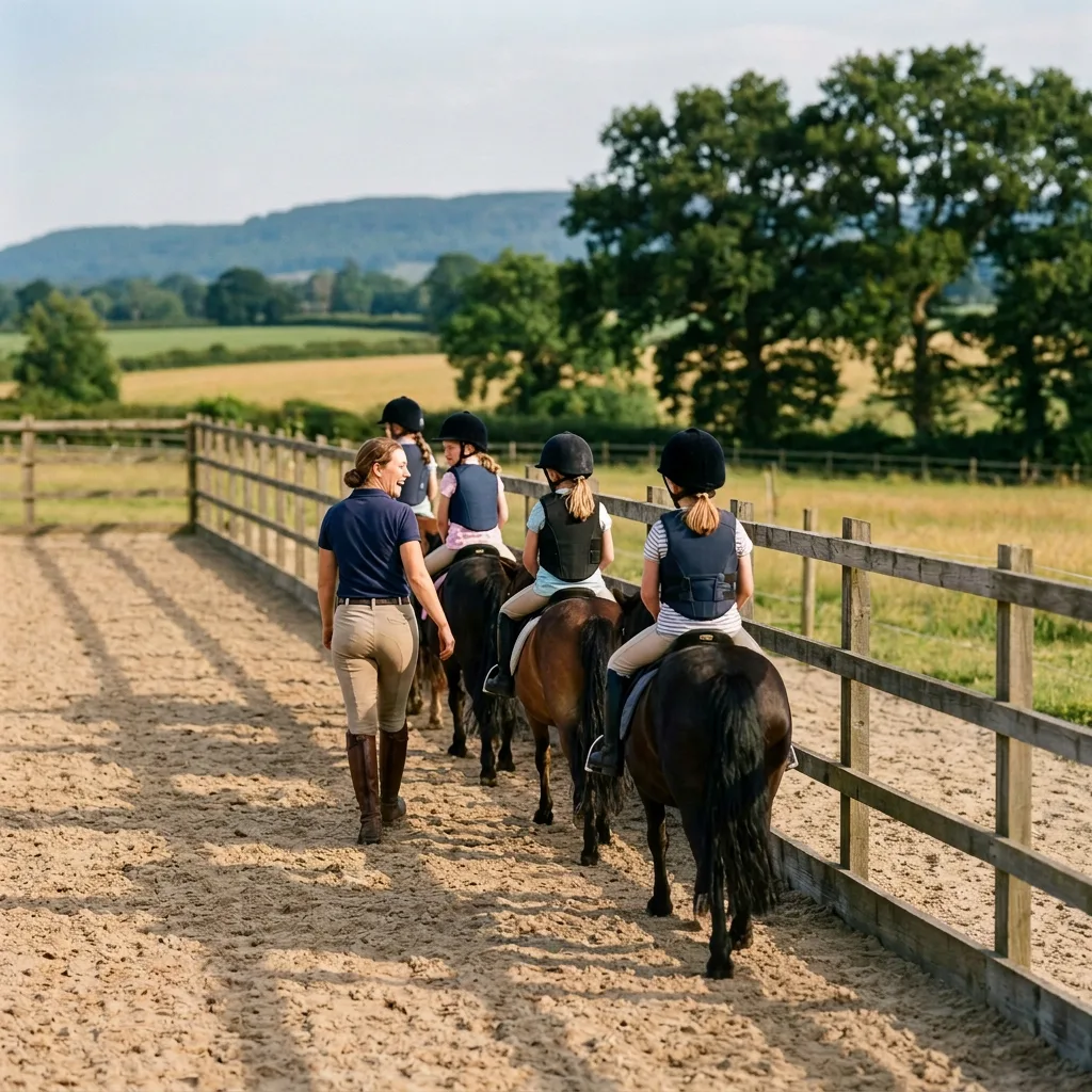 Cours de poney à Die, Drôme